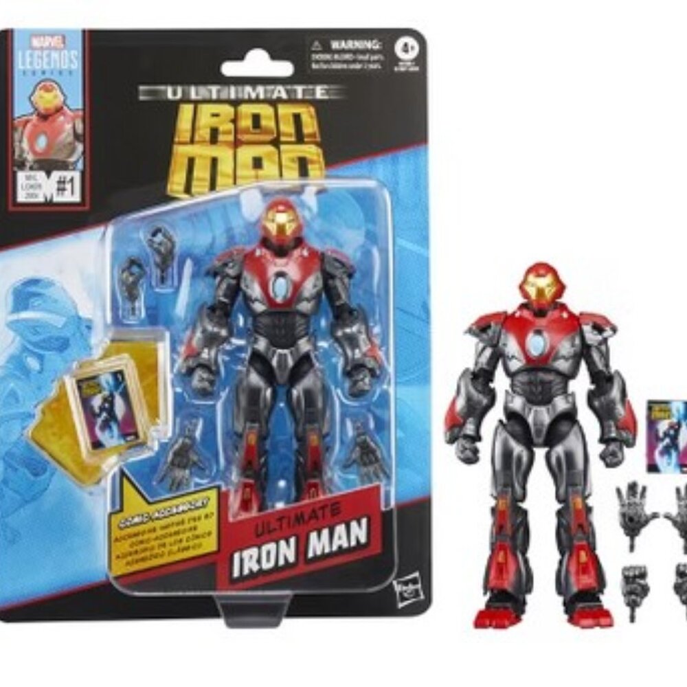 New & Sealed Marvel Legends Series #1 The Ultimate Iron Man 6 inch Action Figure